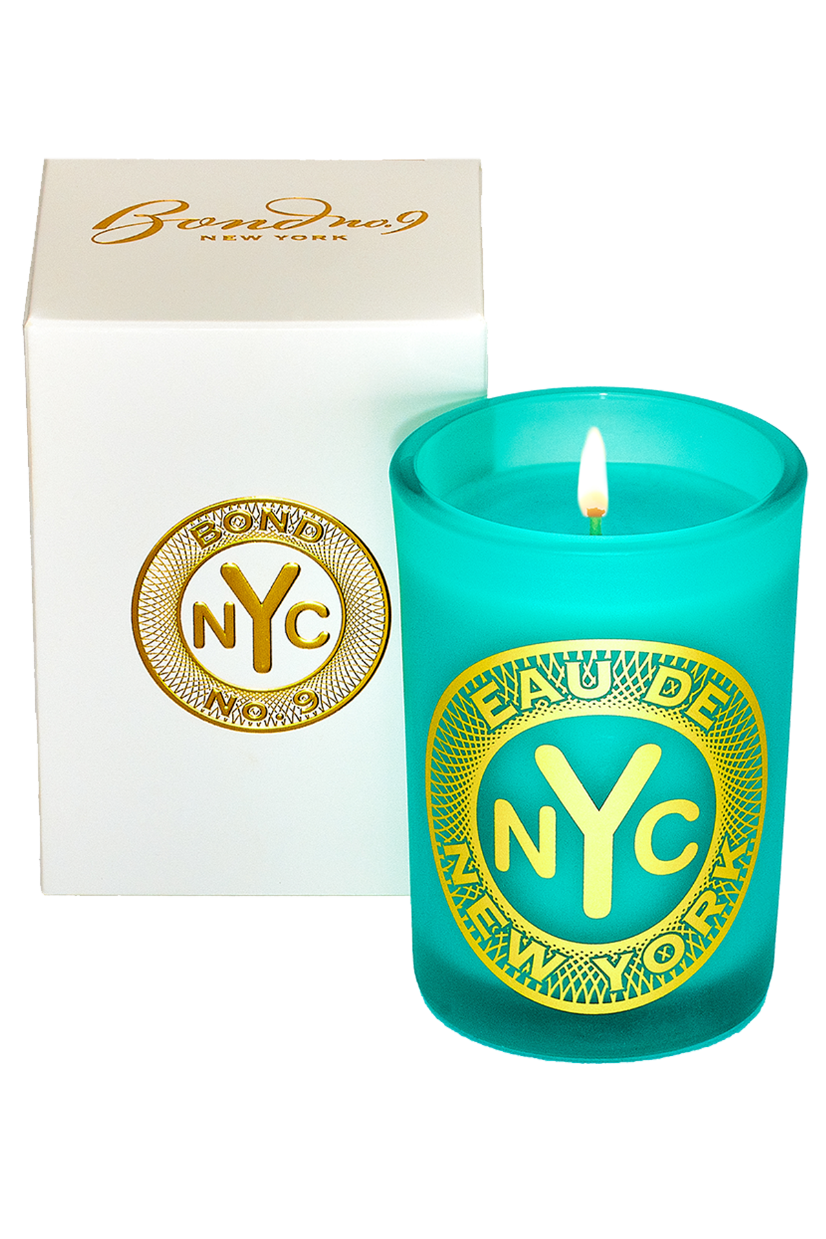 BOND NO. 9 EAU DE NEW YORK REFILLABLE CANDLE SET - Image 2