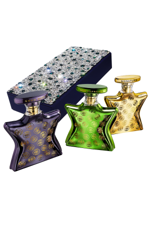 BOND NO. 9 LUXE TRIO OF OUDS IN SWAROVSKI EMERALD & CRYSTAL